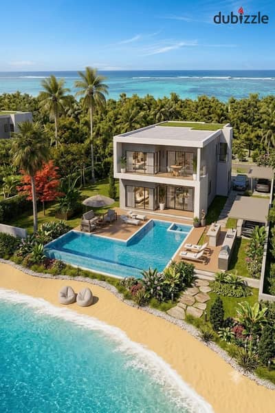 With flexible payment options and an excellent discount own a finished villa in North Coast next Perla North Coast Sol Ras El Hekma Levels mv
