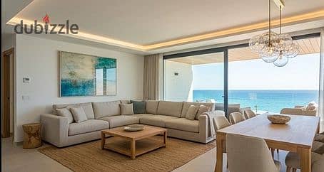 Chalet for sale direct on Dabaa Road with stunning 360 direct sea view in a resort connecting Ras El Hekma and Sidi Abdel Rahman
