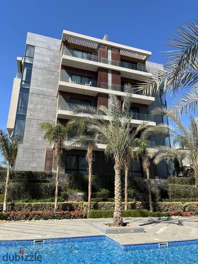 A unique opportunity for luxury living: an open-view apartment overlooking the swimming pool for sale near Madinaty and Al Bosco close to Mountain