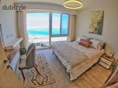 Invest now in the largest and most exceptional coastal destination Ras El Hekma Chalet for sale in a prime location with sea views from all rooms