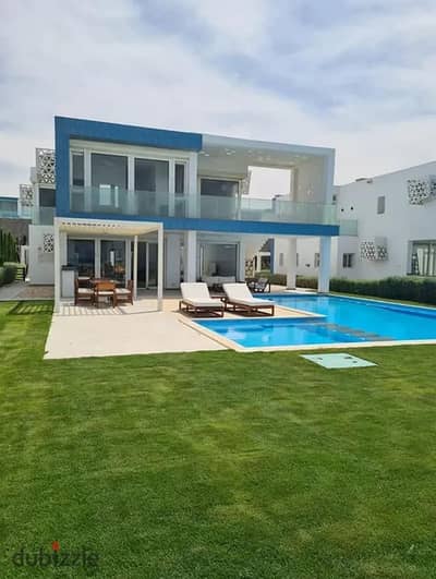 أفضل فرصه للاستثمار ف سيدى حنيش امتلك فيلا مع Private Pool فيو بانورامى كامل من الدور الأرضى متشطبه بجوار سيلفر ساندس مرسى بغوش هاسيندا كالى كوست سمر