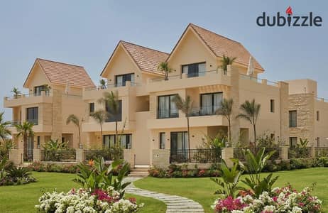 With comfortable 12 year installments or 50pct discount own a villa in a project connecting New Cairo and Mostakbal City next to Privado Madinaty