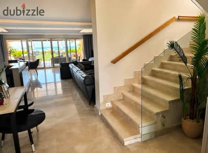 Townhouse villa 300m from the beach in Ras El Hekma, North Coast. Fully finished with ACs, installments available near Direction White Hacienda