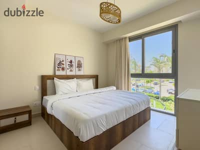 Panoramic 360 view chalet for sale fully finished with concealed ACs in a prime Ras El Hekma location near Foca Bay Amwaj Telal and Hacienda