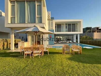 Stand-alone villa for sale in North Coast fully equipped with a stunning full sea view Enjoy a 30% discount with the remaining balance payable in in