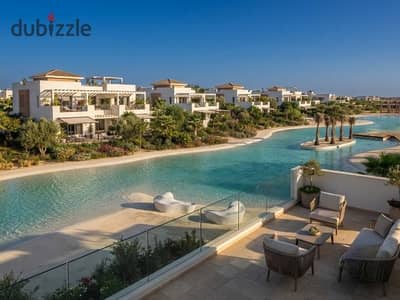 Prime first-row chalet investment in Sidi Heneish with ACs and high rental returns Near Bayt Al Bahr Marsa Baghoush Sea Shell  Dose