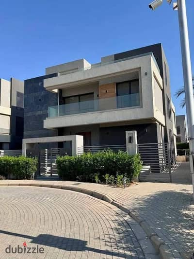 Book now at La Vista launch price in an exclusive villas only compound El Patio Side with installments minutes from AUC and Mohamed Naguib Axis