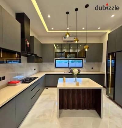 Fully finished 3bedroom apartment with ACs & kitchen for living or rental Installments available in USD Prime Sheraton location near Cairo Airport