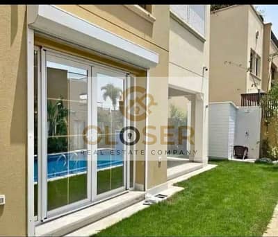 155m villa for sale in Taj City, First Settlement