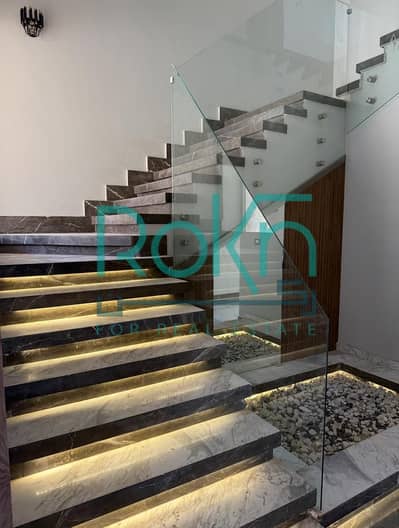 High End Finishing Twin House for rent in New Giza Gold Cliff 500m