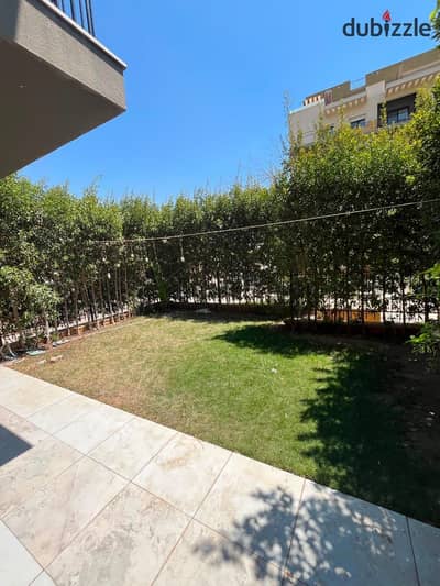 Apartment for rent with kitchen and air conditioning 3 rooms with private garden in Eastown Compound - New Cairo (Ground floor with garden)