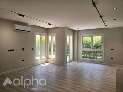 apartment with garden for rent in i city mountain view ocotober first used kitchen & AC’s