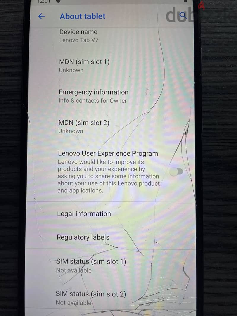 Tablet / Mobile Lenovo 7 inch 1