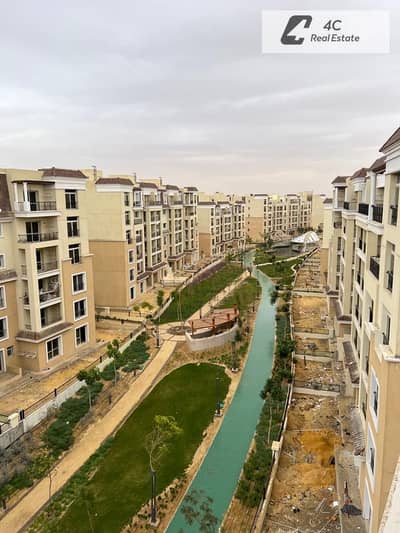 Ready to move landscape view resale studio below market price in Sarai New Cairo near Madinaty for sale