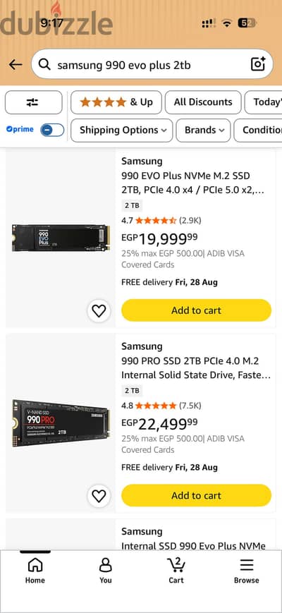Samsung evo plus 2T