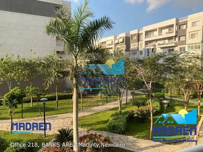 For sale in Madinaty, an 78m apartment in b10 with wide garden view