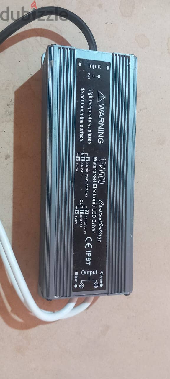 Waterproof Electronic LED Driver 1