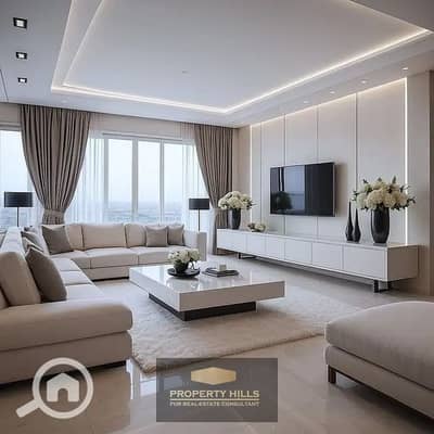 The latest apartment executed by Hassan Allam with a distinctive open view directly on Gamal Abdel Nasser next to Darah Gardens and the Hunting Club and Mall of Egypt