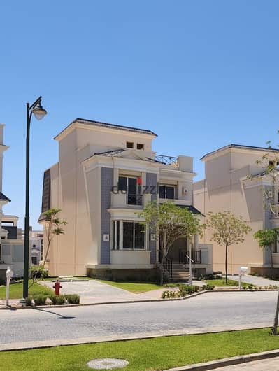 Standalone villa for sale, 313 sq m built area and 435 sq m land area, inside Mountain View Chillout Park compound, at a special price.