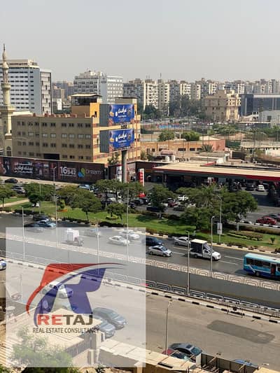 مكتب مفروش بالكامل للإيجار – 150م – عمارات العبور صلاح سالم – المرحلة الأولى