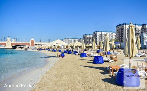 Get your fully finished apartment at the lowest price in the Latin District of New Alamein City, featuring an open view of the lagoon.
