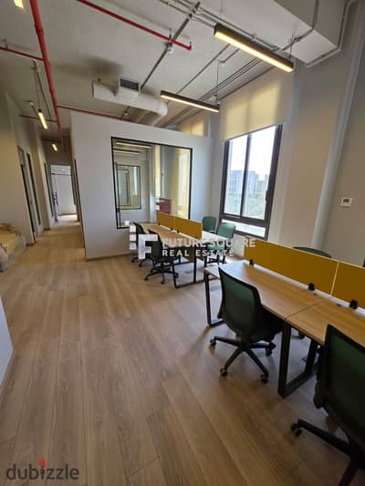 Administrative headquarters 192m fully finished for rent in District 5, New Cairo