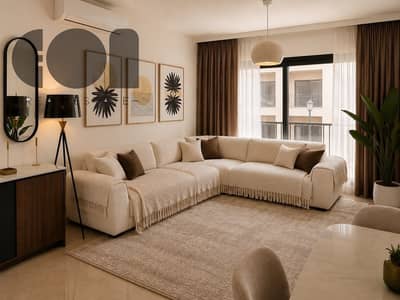 شقة مفروشة فاخرة للإيجار في كمبوند Fifth Square – المراسم | أول سكن