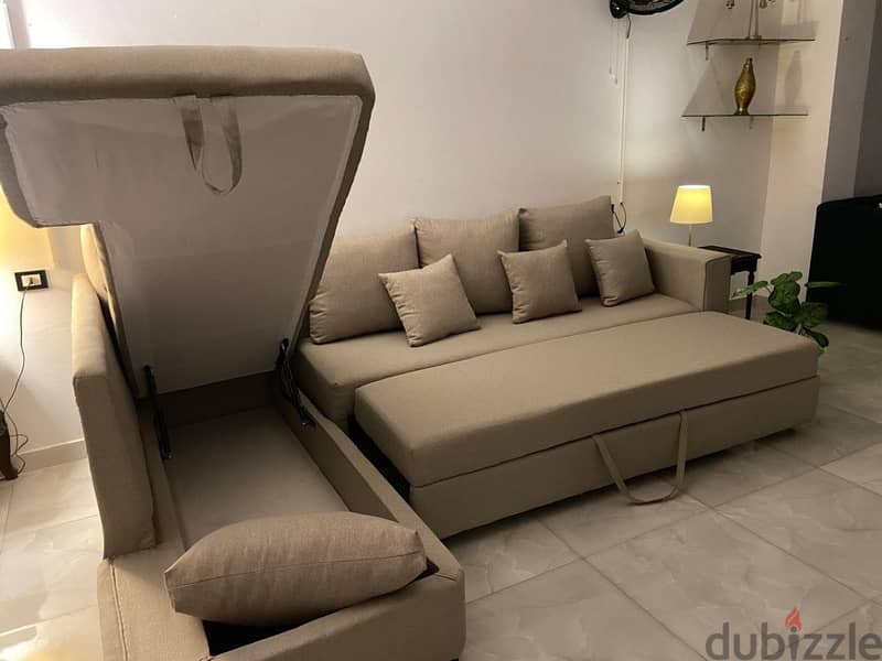 L shape sofa - كنبة ركنة L 1