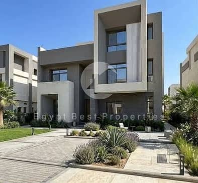 أقل سعر ريسيل فيلا على الاجوون مباشرة استلام فوري للبيع في سعادة التجمع القاهرة الجديدة Resale Saada