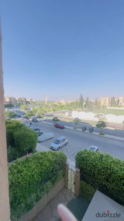 For sale in Al-Rehab, apartment area 148 m, 3 bedrooms, 2 bathrooms, fourth phase, unobstructed view, completely untouched, second floor without elevator, steps from