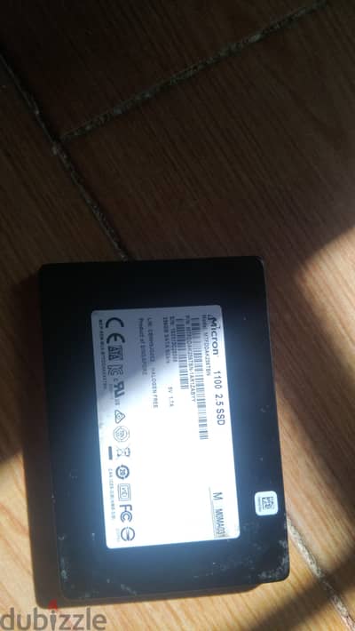 Micron 256GB Sata 2.5Inch 100% Healthy Condition
