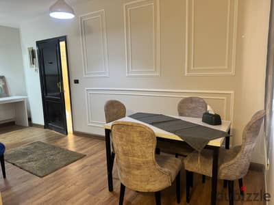 A distinctive furnished apartment for rent in the heart of Rehab City, in Rehab 1 Phase2 Group 35, steps from the city authority and close to Ave