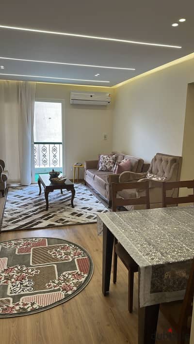 Prime Furnished Apartment for Rent in El Rehab 2 | 119 SQM | 3 Bedrooms | 3 Bathrooms 