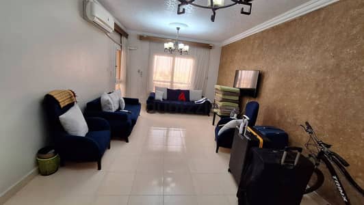 Apartment for rent in Al Rehab City, located opposite the Eastern Market and amenities; available for immediate move-in.  Area: 131 sqm; modern finish