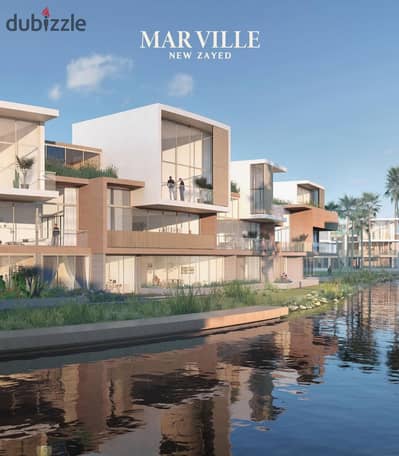 With 5% Down Payment Fully FInished Apartment for sale Infornt of Sphinx airport in Marville Compound New zayed and installments on 10 years