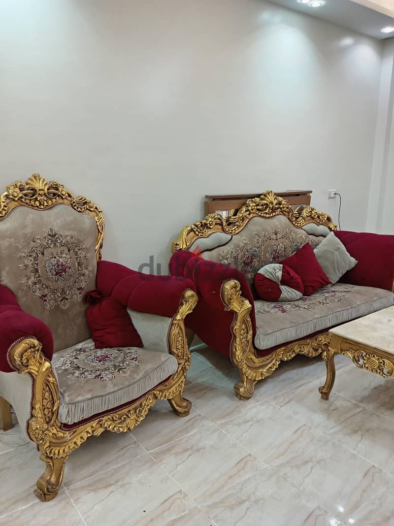صالون مدهب 4