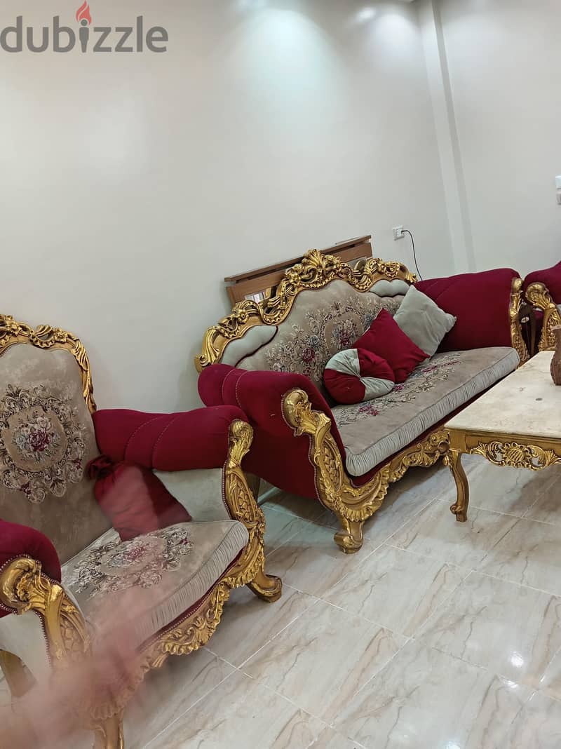 صالون مدهب 5