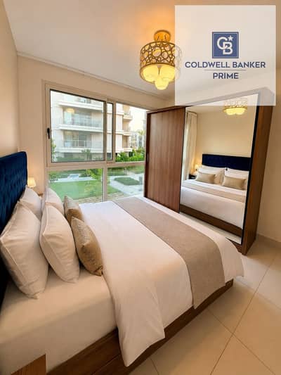 Best opportunity to buy a 75 sqm fully finished apartment with a view of the marina and landscape in a prime location in Marassi Marina