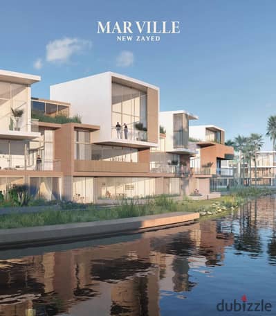 With 5% Down Payment Fully FInished Apartment for sale Infornt of Sphinx airport in Marville Compound New zayed and installments on 10 years