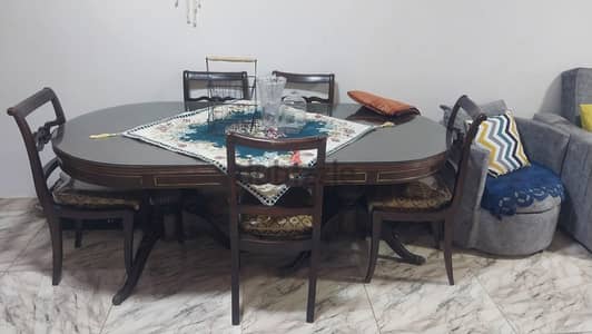 اقرأ الوصف سفره للبيع خشب زان الحاله كسر زيرو وتم تنزيل السعر من