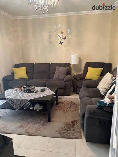 Apartment for rent with an area of 150 meters, furnished with clean furniture – Al Rehab 1
