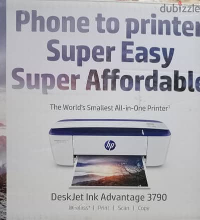 طابعة hp بكرتونتها