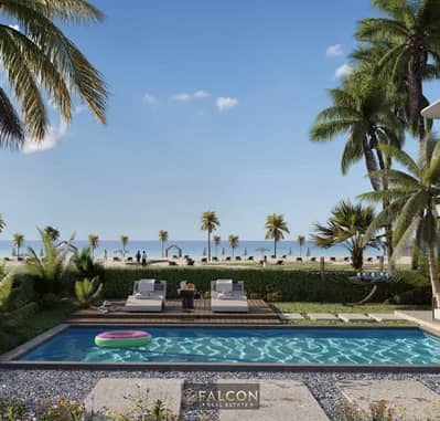 Own a luxurious villa with a sea view and ultra-luxurious finishing, just steps from the beach. It features a panoramic view