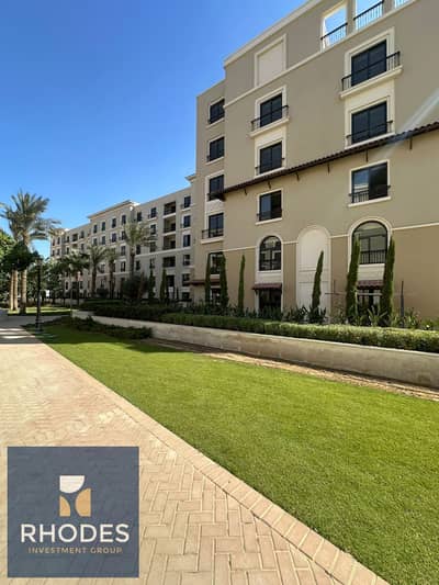 Resale Apartment 123 sqm , ready to move & fully finished with Ac’s ,best view , in Village West Elsheikh Zayed