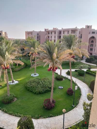 شقه  للايجار  90 متر جاردن  في مدينة الرحاب - المرحلة الخامسة