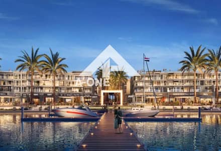 Chalet for sale with a great view just steps from the lagoon and golf in the best location in Blanca Marassi North Coast Sidi Abdel Rahman near Amwaj