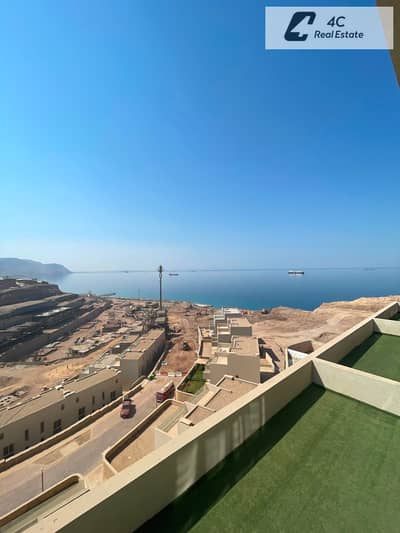 شاليه استلام فوري فيو بحر متشطب -وجه بحري - برايم اوكيشن في المونت جلاله العين السخنه - FOR SALE IN MONT GALALA AIN SOKHNA