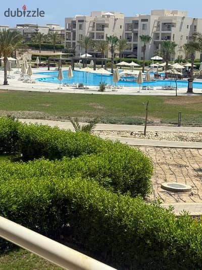 Chalet for sale in Amwaj Village, North Coast, very distinctive location