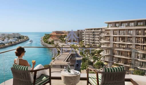 Chalet 3 Bedrooms Sea & Marina View Fully Finished + AC's By Modon in Ras Alhekma Installments Over 8 Years