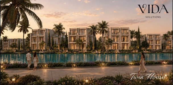 للبيع شقه 81 متر علي وصله دهشور مباشر بجوار نادي وادي دجله كمبوند Villagio gray بالتقسيط علي 10 سنين